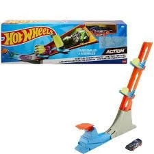 Hot Wheels Akrobasi Atlayışı Yarış Seti FTH79 HFY69 - Renkli