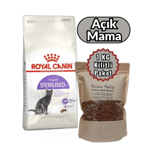 Royal Canin Sterilised 37 Kısırlaştırılmış Kedi Maması 1kg (Açık Mama)