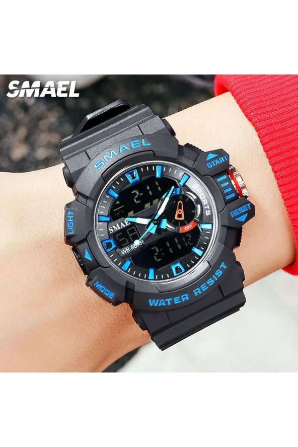 DİJİTAL VE ANALOG ERKEK KOL SAATİ925073 - Resim 2