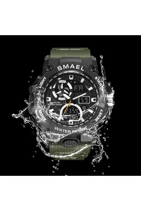 Dijital Ve Analog Erkek Kol Saati924777 - Resim 3