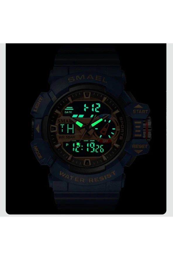 DİJİTAL VE ANALOG ERKEK KOL SAATİ925073 - Resim 4