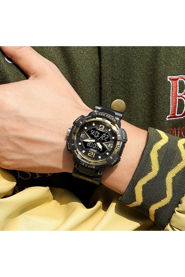 DİJİTAL VE ANALOG ERKEK KOL SAATİ925017 - Resim 2