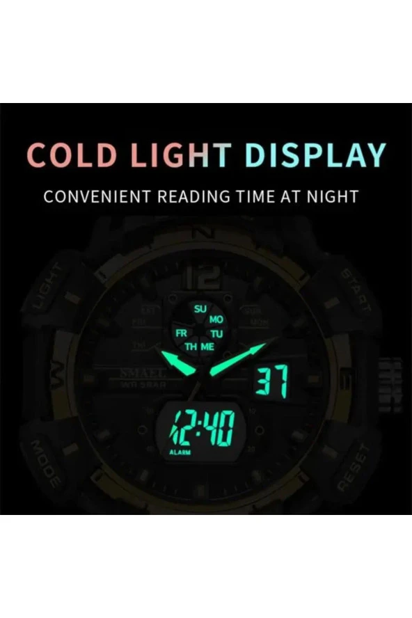 DİJİTAL VE ANALOG ERKEK KOL SAATİ924964 - Resim 2