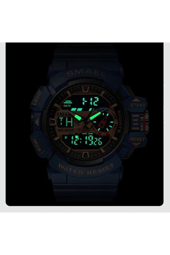 DİJİTAL VE ANALOG ERKEK KOL SAATİ925024 - Resim 3