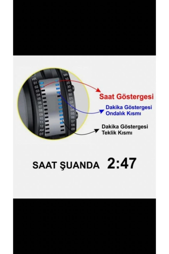 Sewor Kasa Led Işıklı Tasarım Kol Saati 8904160492275 - Resim 4
