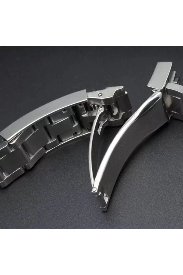 20 MM Uyumlu Çelik Saat Kordonu Çok Renkli 0125 - Resim 4