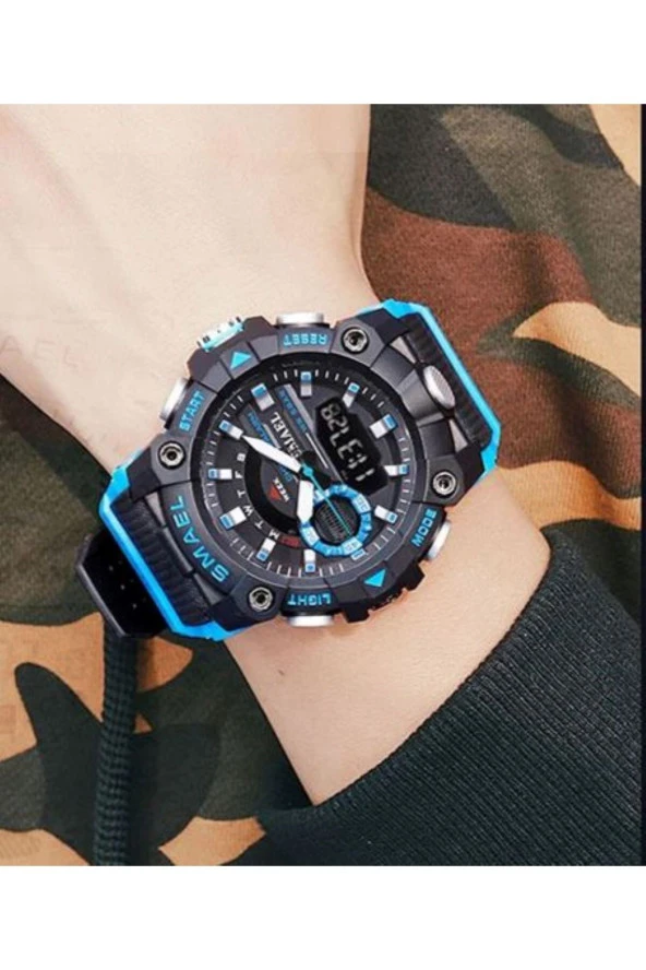 DİJİTAL VE ANALOG KOL SAATİ925109 - Resim 3