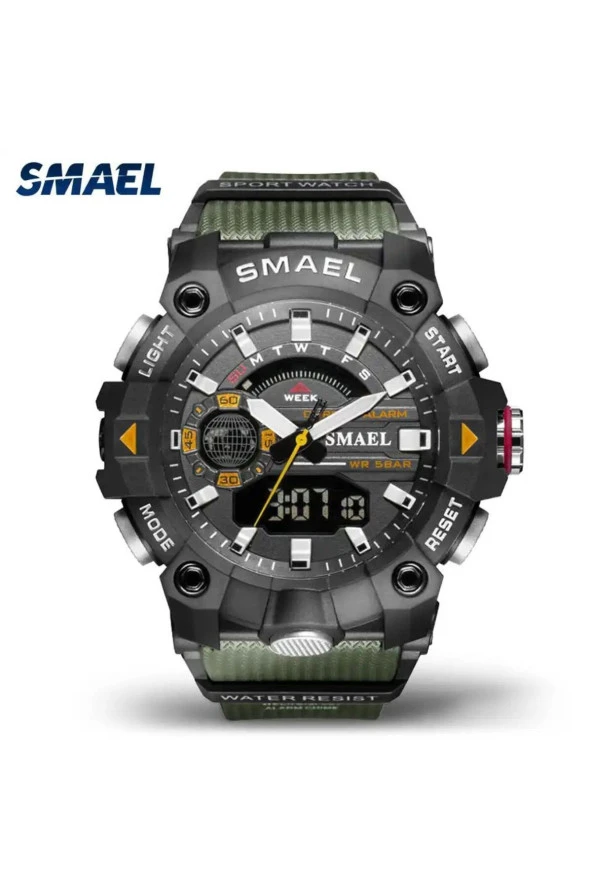 DİJİTAL VE ANALOG ERKEK KOL SAATİ925011 - Resim 4