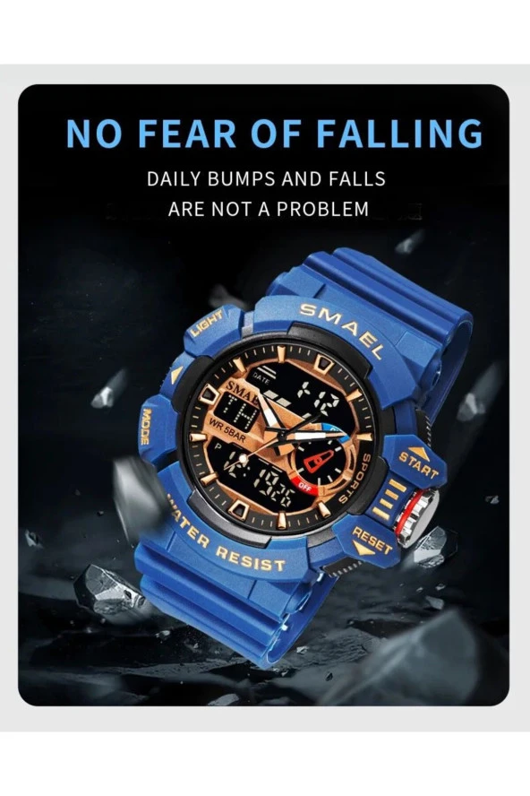 DİJİTAL VE ANALOG ERKEK KOL SAATİ925015 - Resim 2