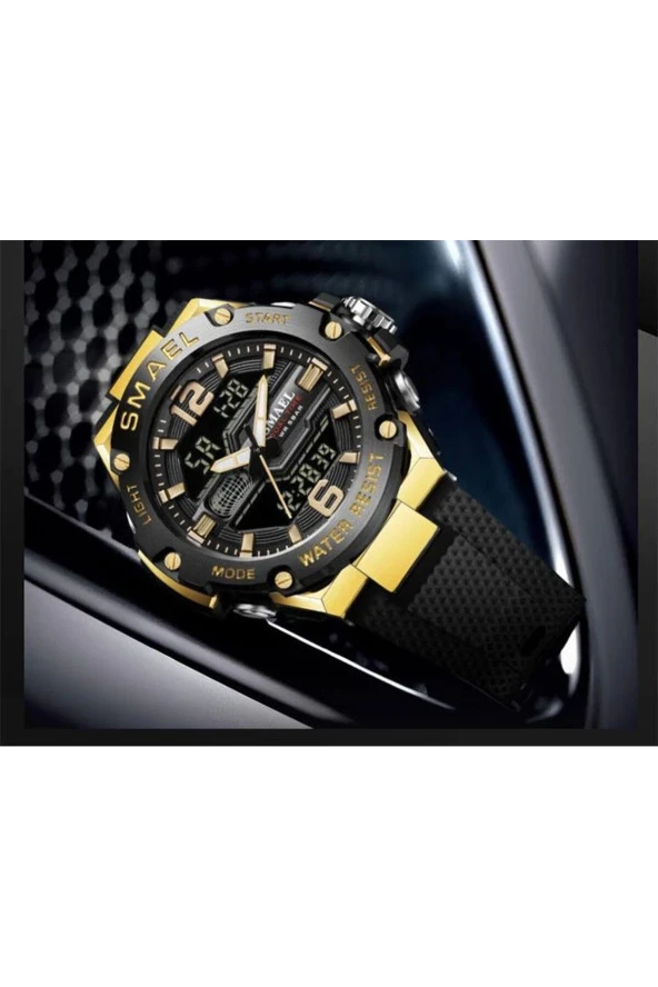 DİJİTAL VE ANALOG ERKEK KOL SAATİ925066 - Resim 6