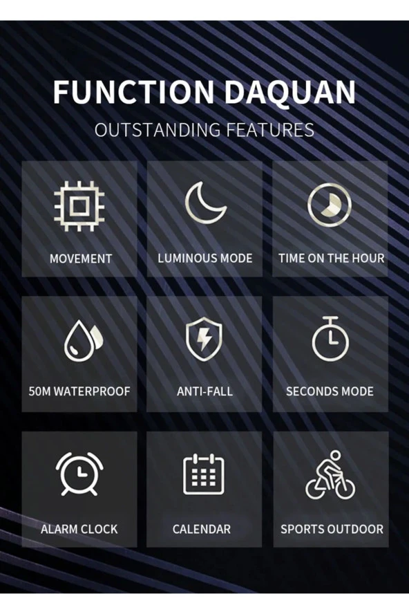 DİJİTAL VE ANALOG ERKEK KOL SAATİ924989 - Resim 4