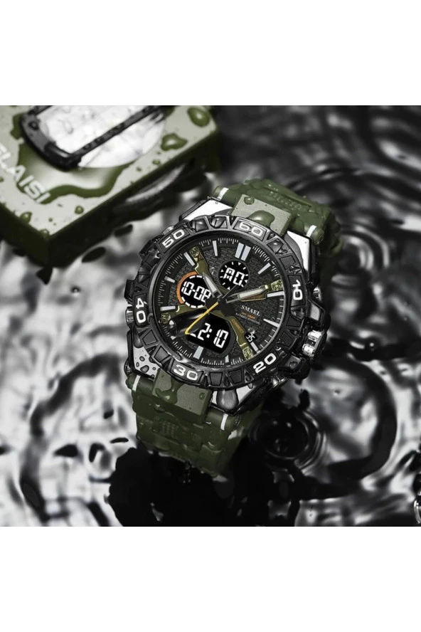 DİJİTAL VE ANALOG ERKEK KOL SAATİ924955 - Resim 5