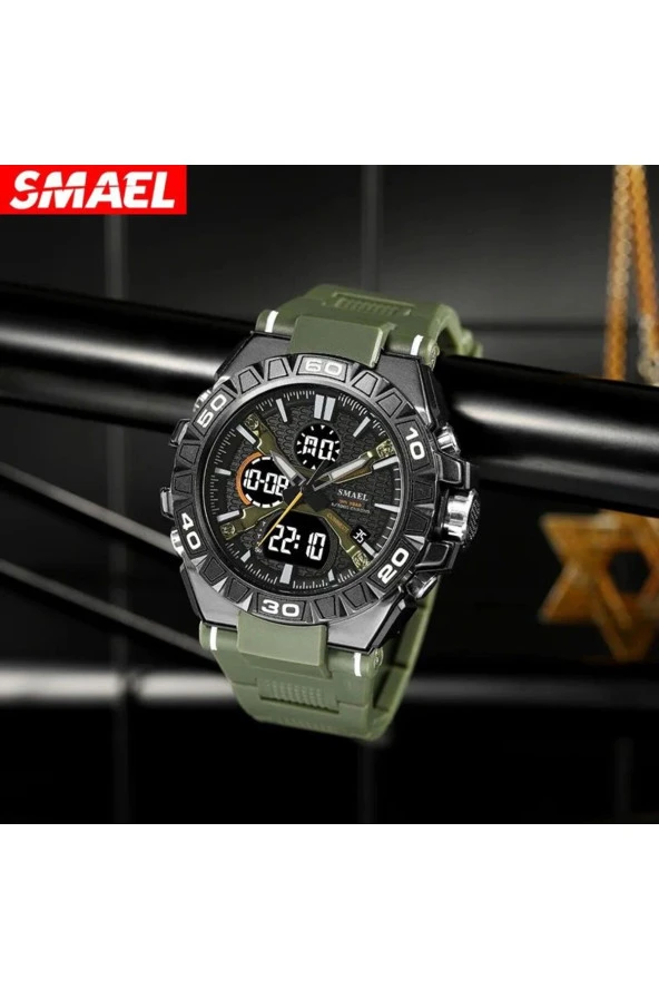 DİJİTAL VE ANALOG ERKEK KOL SAATİ924955 - Resim 6