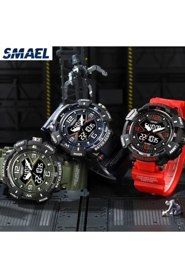 DİJİTAL VE ANALOG ERKEK KOL SAATİ925020 - Resim 3