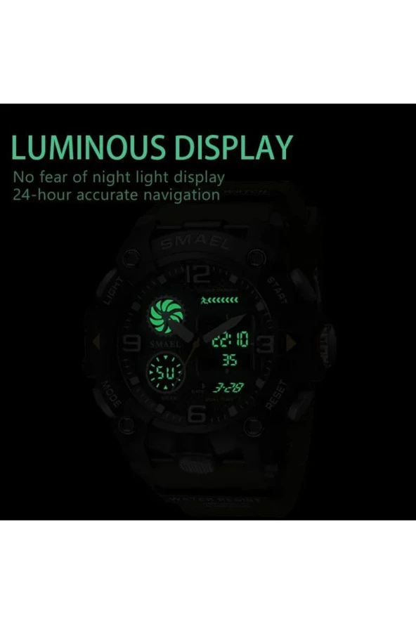 DİJİTAL VE ANALOG ERKEK KOL SAATİ925041 - Resim 4