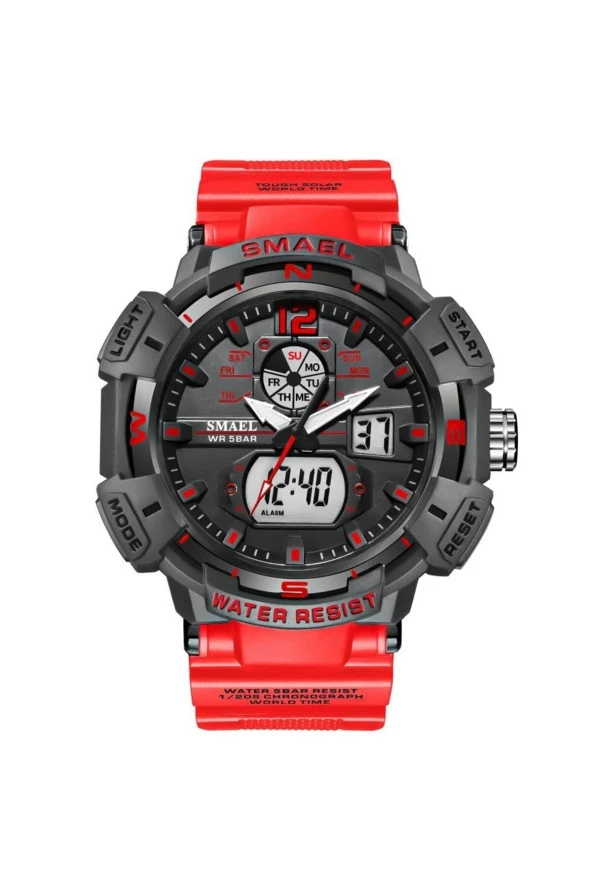 DİJİTAL VE ANALOG ERKEK KOL SAATİ924858 - Resim 2