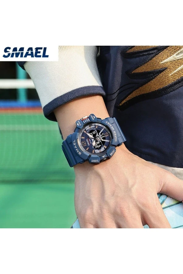 DİJİTAL VE ANALOG ERKEK KOL SAATİ924885 - Resim 3