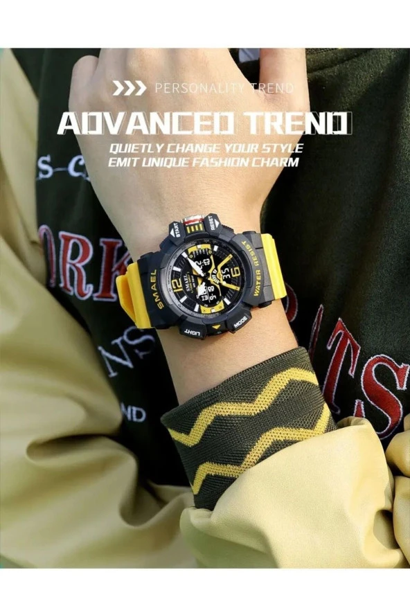 DİJİTAL VE ANALOG ERKEK KOL SAATİ924890 - Resim 3