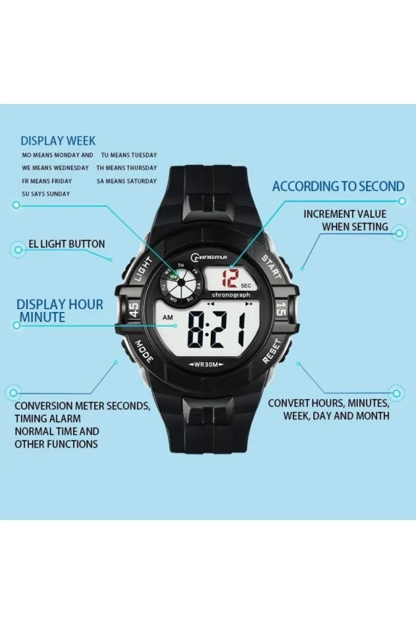 Dijital Çocuk Genç Kol Saati924819 ürün görseli