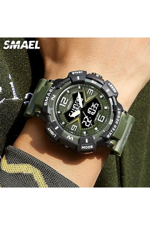 SMAEL Dijital Ve Analog Erkek Kol Saati924756 - Resim 2