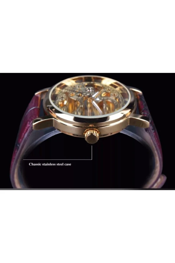 Orjinal Otomatik Mekanizma Iç Fonksiyonları Aktif Erkek Kol Saati.11221 - Resim 5