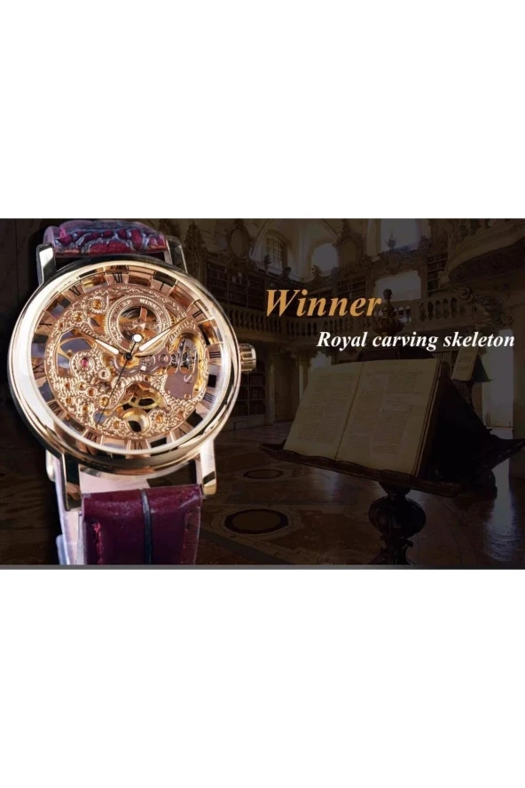 Orjinal Otomatik Mekanizma Iç Fonksiyonları Aktif Erkek Kol Saati.11221 - Resim 3