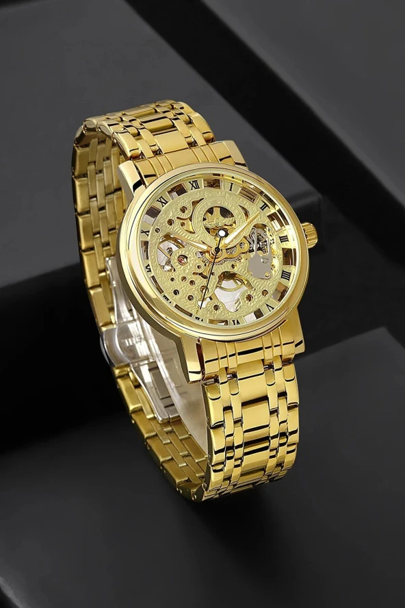 Watch Kurmalı Mekanizma Iç Fonksiyonlar Aktif Erkek Kol Saati0134 ürün görseli