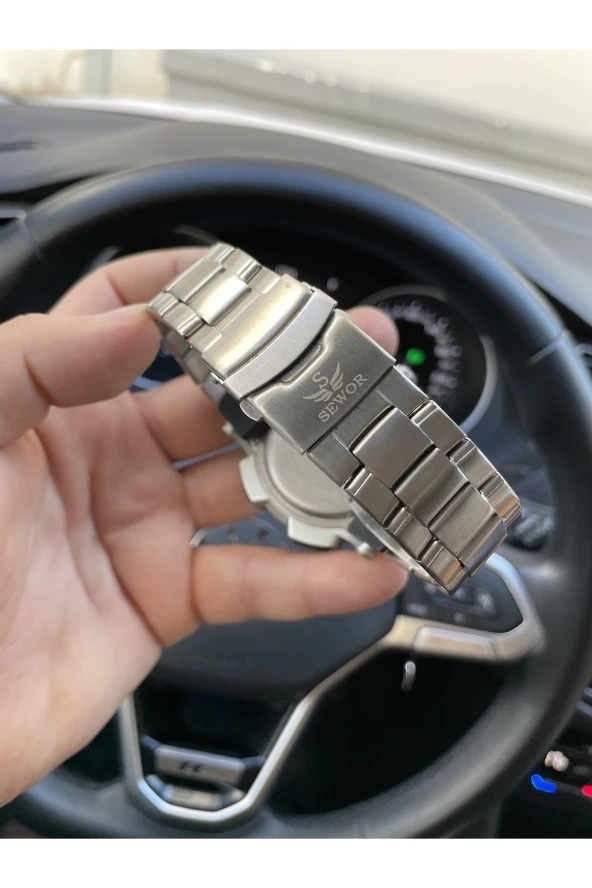 Dijital & Analog Tüm Fonksiyonları Aktif Erkek Kol Saati38002 - Resim 2