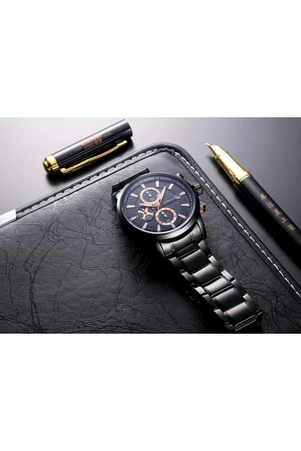 Orjinal Tüm Fonksiyonları Aktif Erkek Kol Saati.8586 - Resim 2