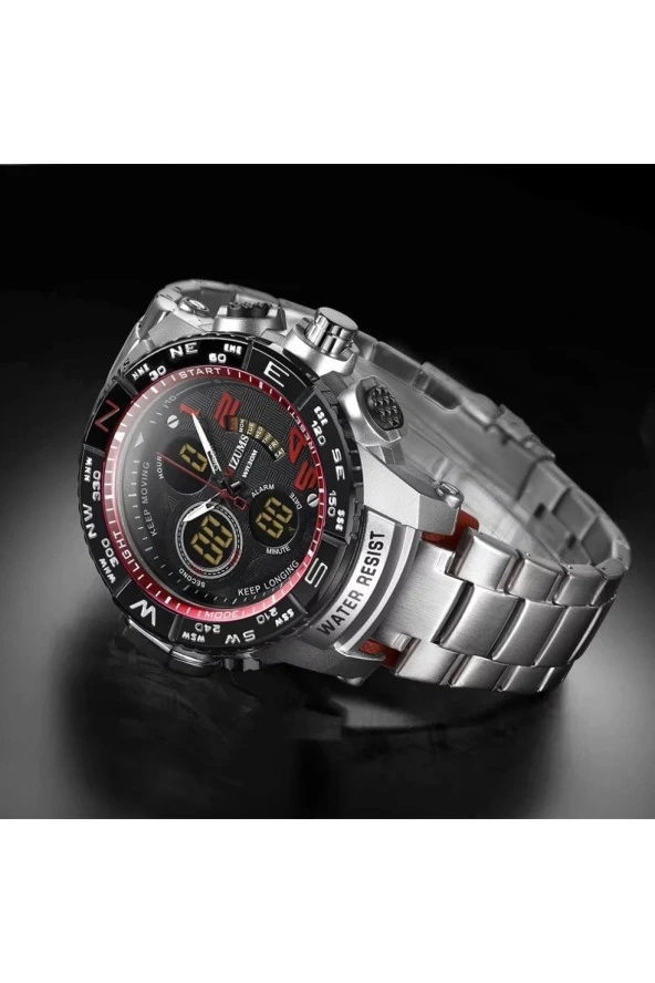 Sewor Watch Dijital Ve Analog Erkek Kol Saati924564 - Resim 2