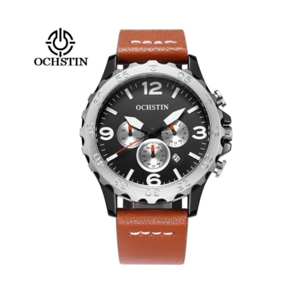 OCHSTIN Tüm Fonksiyon Aktif Deri Kordon Erkek Kol Saati 923881 ürün görseli