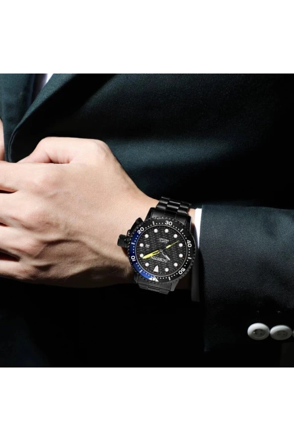 OCHSTIN Tüm Fonksiyon Aktif Çelik Kasa Kordon Erkek Kol Saati923860 - Resim 2