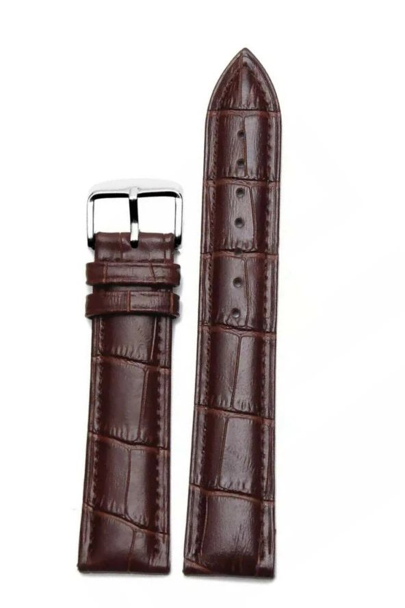 Kahverengi Deri Saat Kordonu 20 mm 923577 ürün görseli