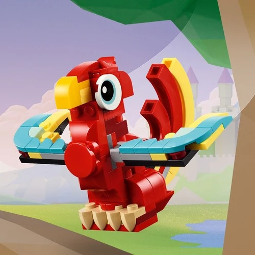 LEGO Creator 31145 Kırmızı Ejderha (149 Parça) - 5