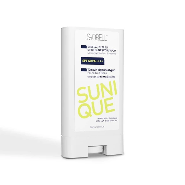 SUNIQUE Stick Güneş Koruyucu Mat-İpeksi His 50 SPF