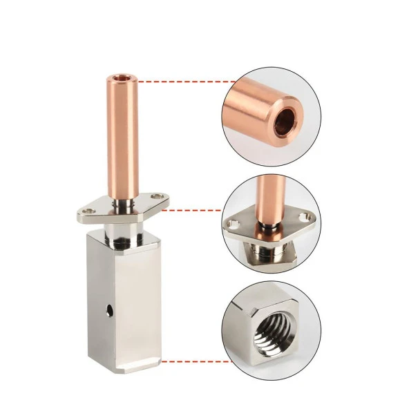 Bambu Lab X1-P1P Yükseltilmiş Bi Metal Barel TZ V2.0(throat) - Resim 2