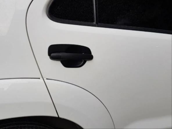 Toyota Hilux Uyumlu Vigo 2012-2015 Kapı Kolu Kaplama Siyah - Resim 3
