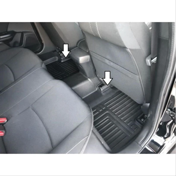 Honda Civic Fc5 2016-2021 Kauçuk 5D Paspas - 3
