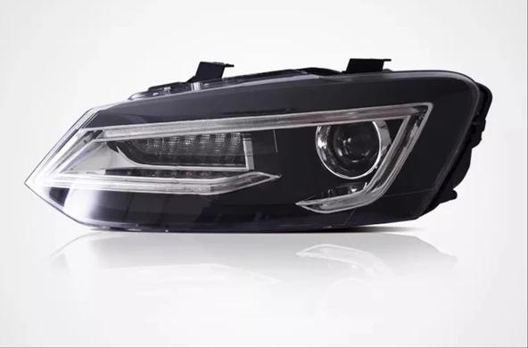 Polo 2010-2017 Uyumlu İçin Audi Dizayn LED Far - 2