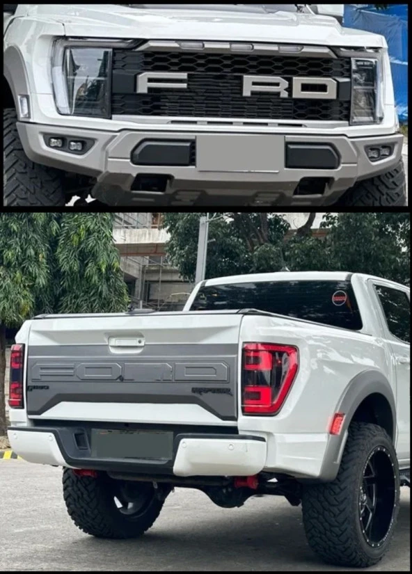 2012-2021 Ranger Uyumlu İçin 2022 F150 Görünüm Facelift Body Kit Parça