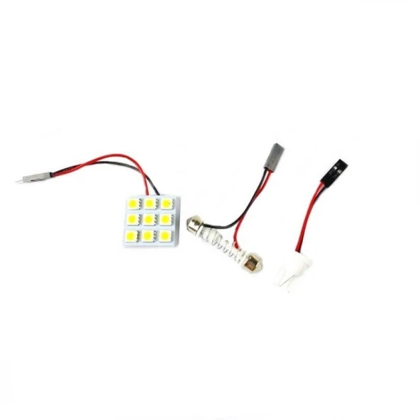 Ledli Tavan Lambası 2X9 Smd Beyaz 12V / Laam167