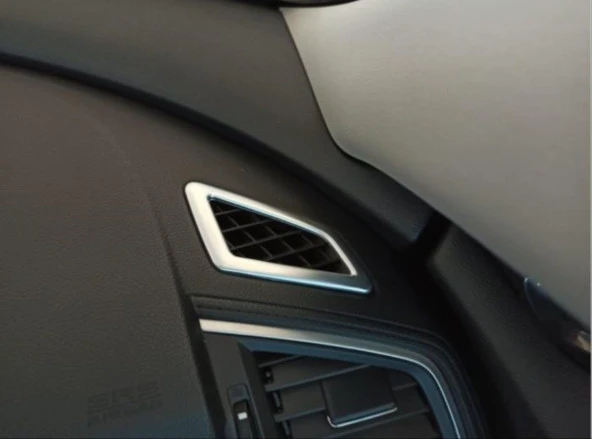 Honda Civic Fc5 2016-2020 Hava Menfez Kaplama 2 Parça - Silver