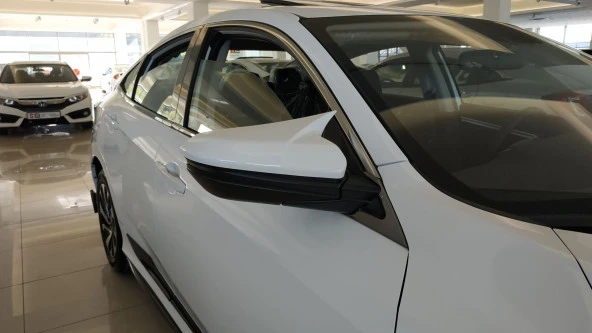 Honda Civic Uyumlu Fc5 2016-2020 Yarasa Ayna Kapağı - 4