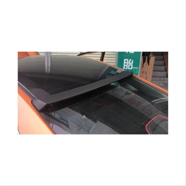 Honda Civic Uyumlu Fc5 2016-2020 Spoiler Cam Üstü Düz - 1
