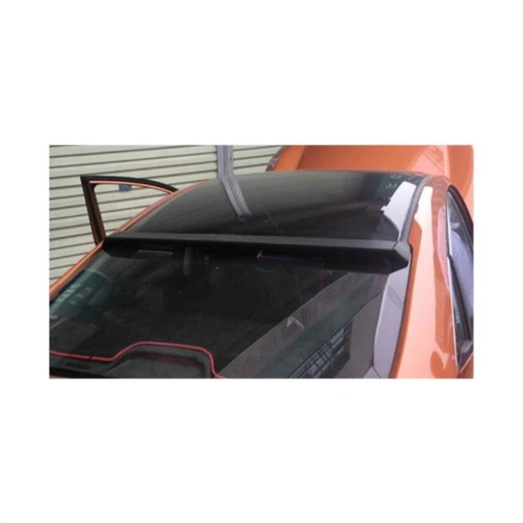 Honda Civic Uyumlu Fc5 2016-2020 Spoiler Cam Üstü Düz - 2