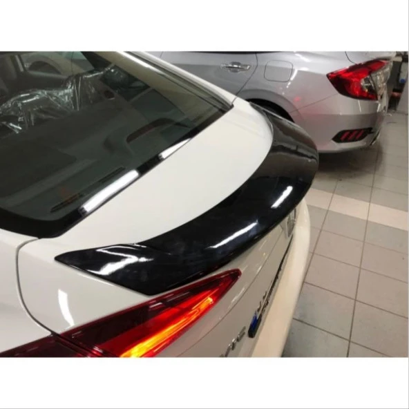 Honda Civic Uyumlu Fc5 2016-2020 Oval Spoiler (Boyasız) - 2