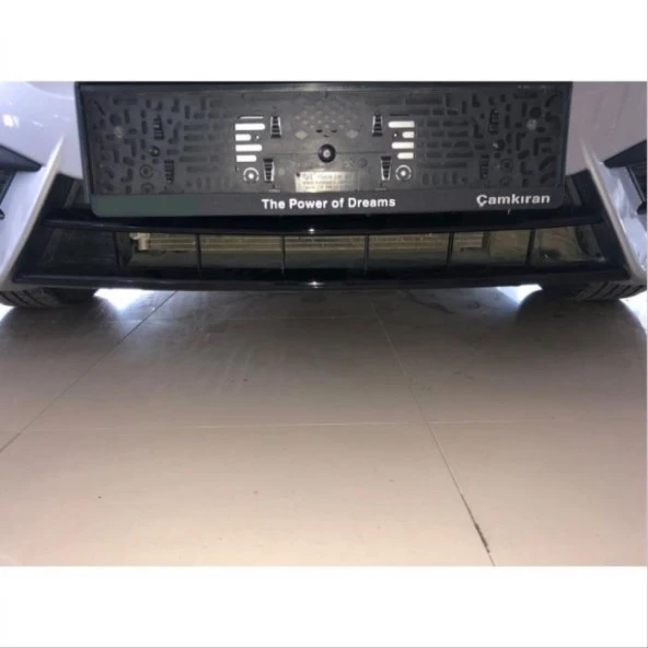 Honda Civic Uyumlu Fc5 2016-2020 Ön Tampon Alt Çıta Black 2 Parça - 2