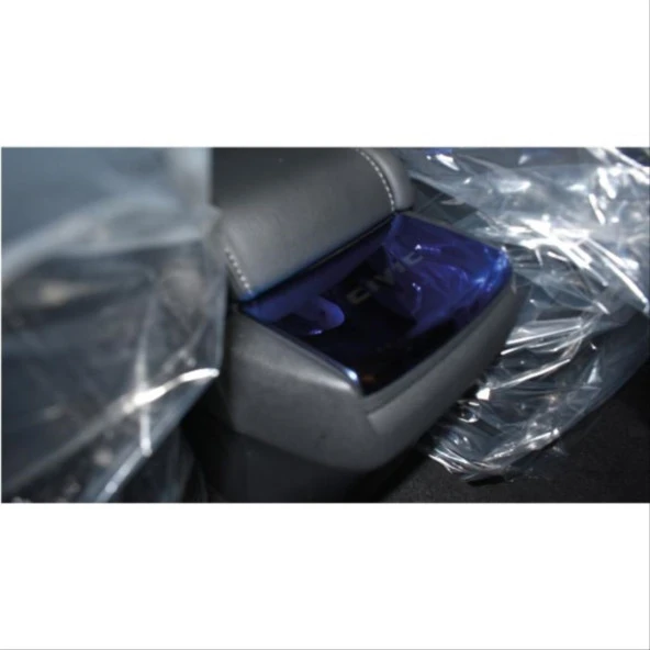 Honda Civic Uyumlu Fc5 2016-2020 Orta Konsol Arka Kapak - 2