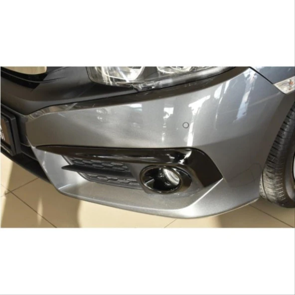 Honda Civic Uyumlu Fc5 2016-2020 Ön Sis Kası-Halka Boyalı - 2