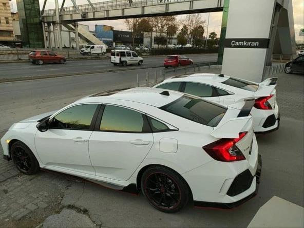 Honda Civic Uyumlu Fc5 2016-2020 Type R Spoiler Boyasız